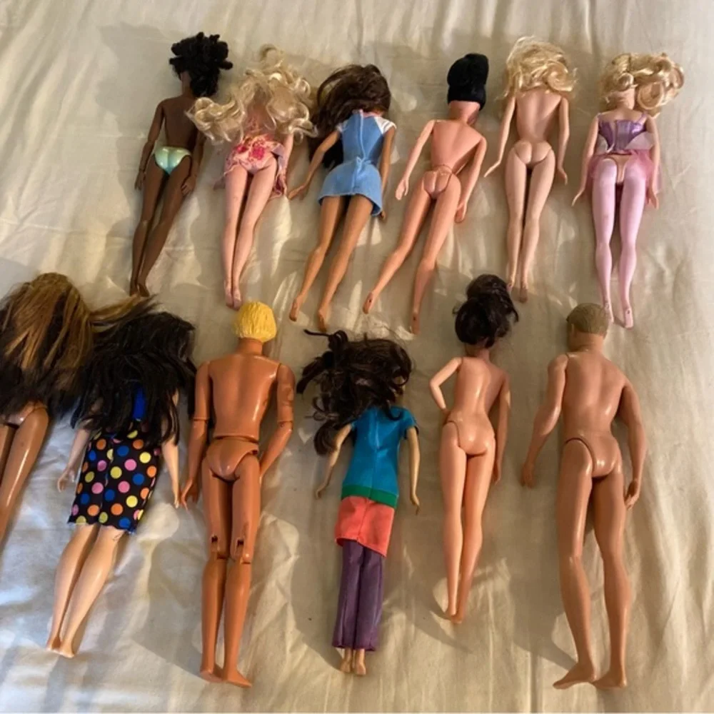 Barbie  Male‎ Dolls Lot Of 12